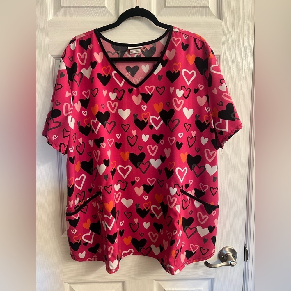 Scrub star top